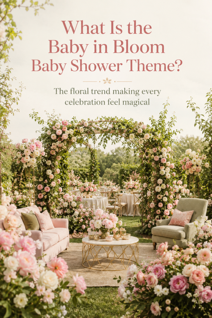 Baby in Bloom Baby Shower
