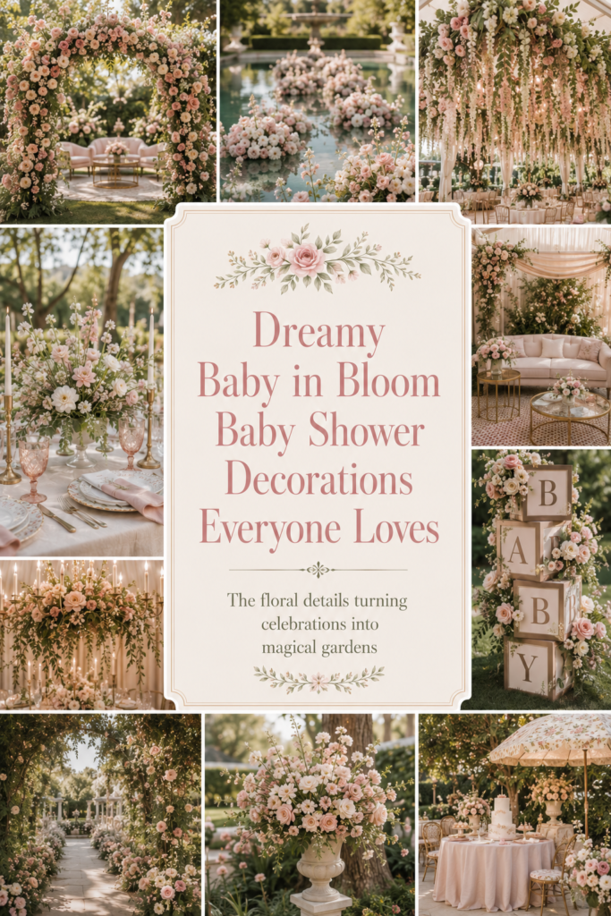 Dreamy Baby in Bloom