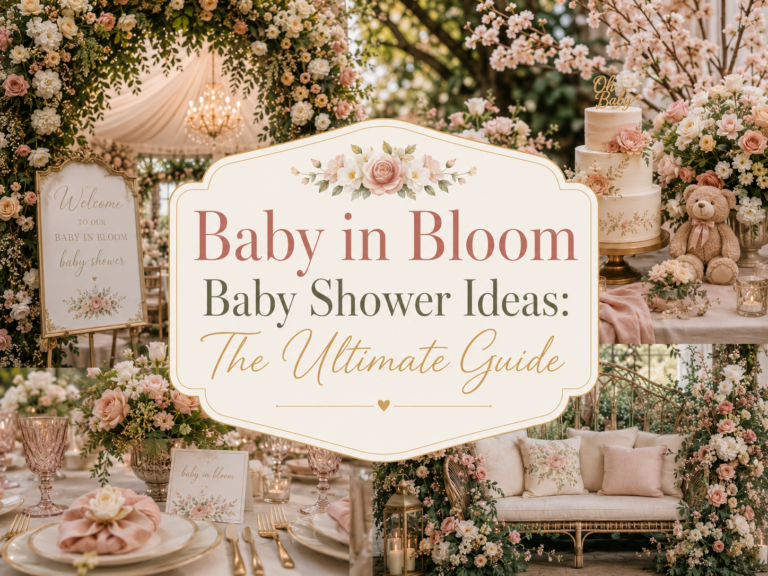 Baby in Bloom Baby Shower Ideas: The Ultimate Guide