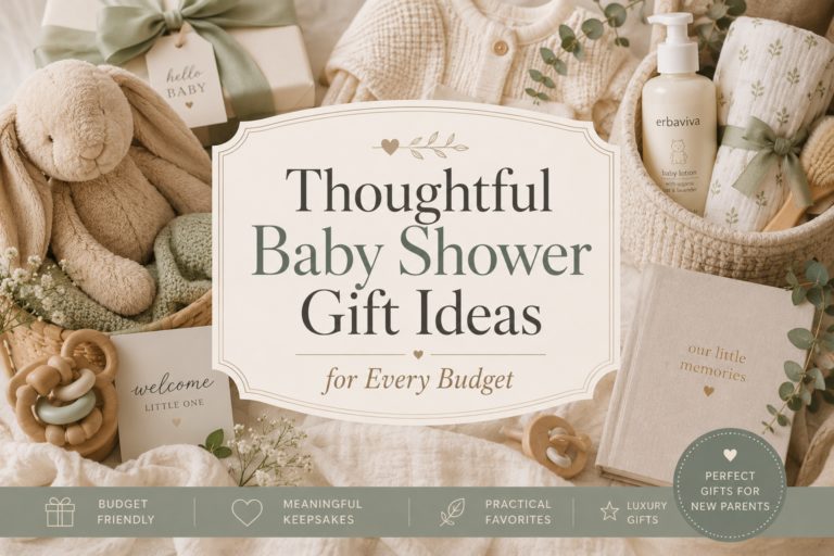 Thoughtful Baby Shower Gift Ideas for Every Budget