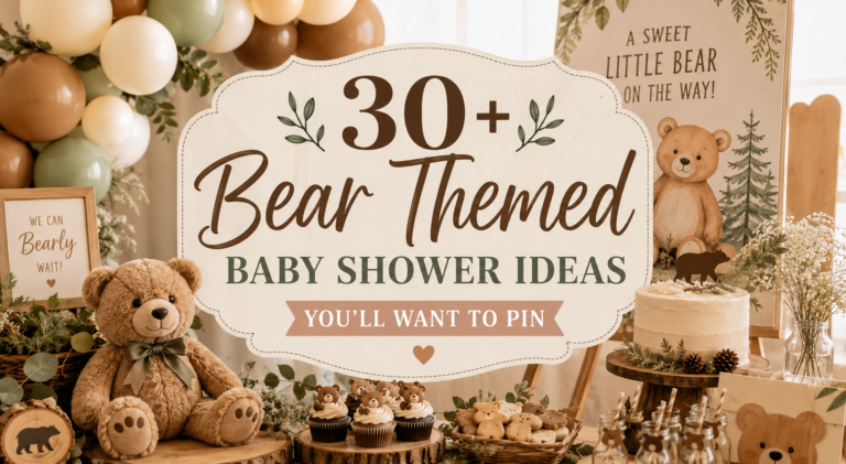 What Is the Bear Baby Shower Theme?