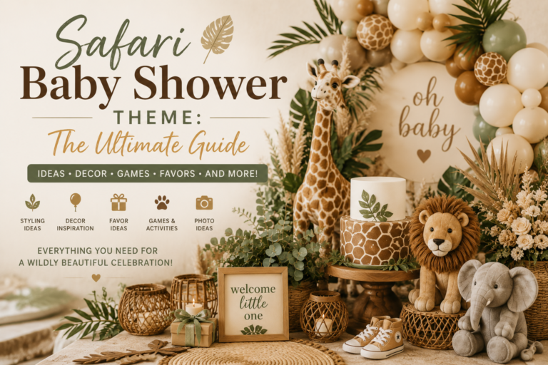 Safari Baby Shower Theme: The Ultimate Guide