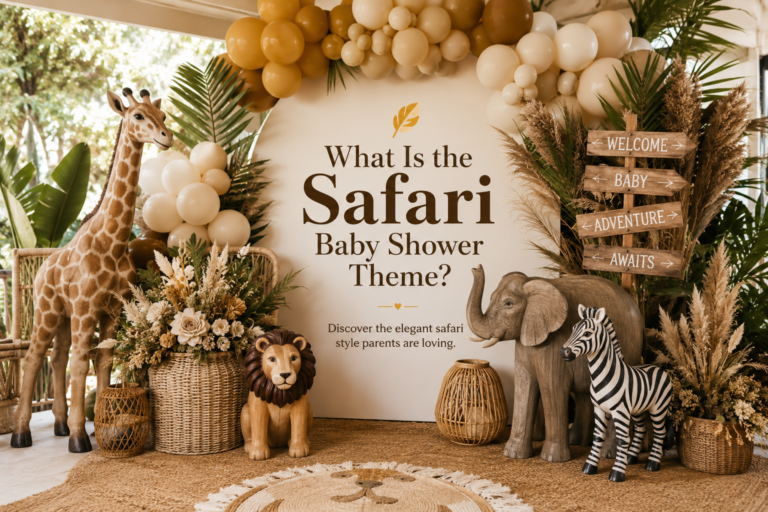 What Is the Safari Baby Shower Theme?