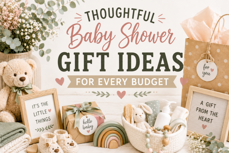 Thoughtful Baby Shower Gift Ideas for Every Budget