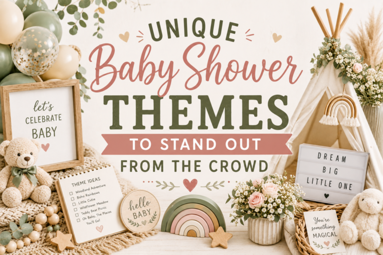 Unique Baby Shower Themes to Stand Out From the Crowd