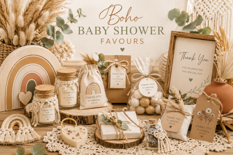 Boho Baby Shower Favours