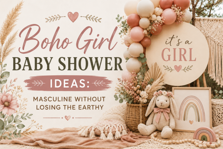 Boho Girl Baby Shower Ideas: Feminine Without Losing the Earthy Register