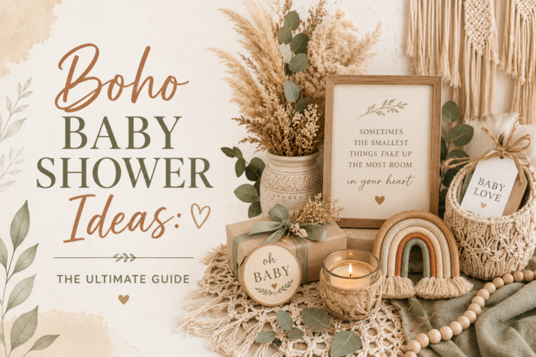 Boho Baby Shower Ideas: The Ultimate Guide
