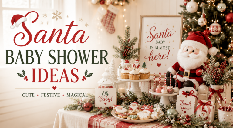Santa Baby Shower Ideas