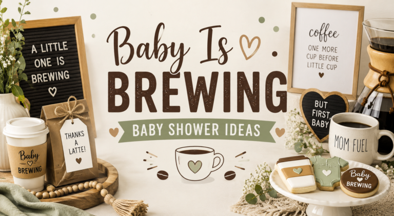 Baby Is Brewing Baby Shower Ideas