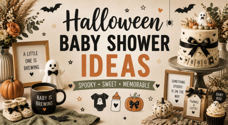 Halloween Baby Shower Ideas