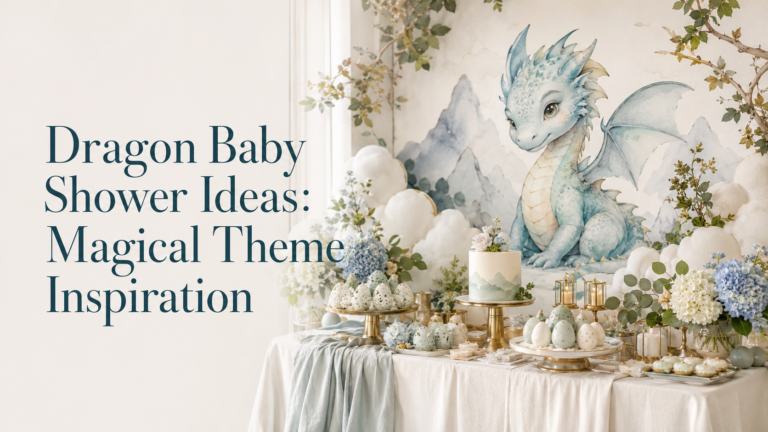 Dragon Baby Shower Ideas: Magical Theme Inspiration