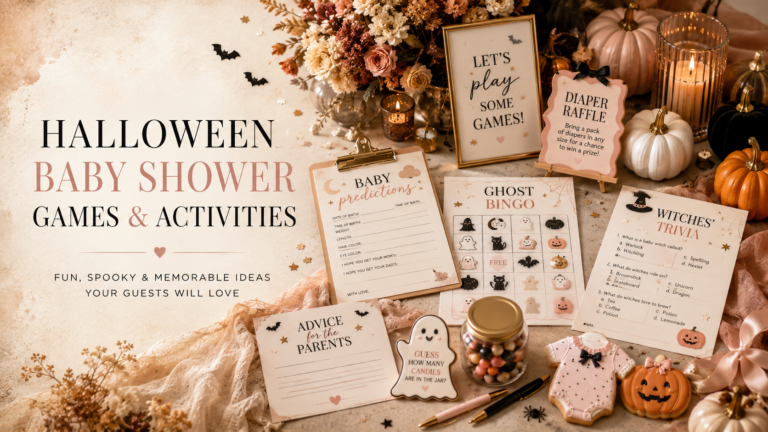 Halloween Baby Shower Games & Activities