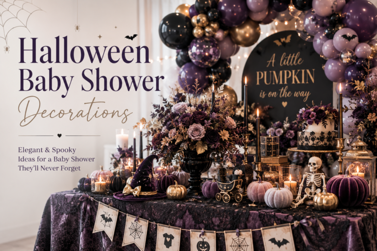 Halloween Baby Shower Decorations