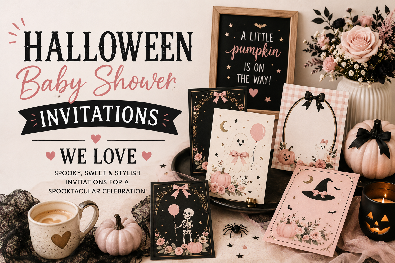 Halloween Baby Shower Invitations We Love