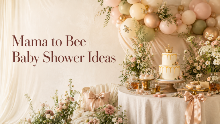 Mama to Bee Baby Shower Ideas