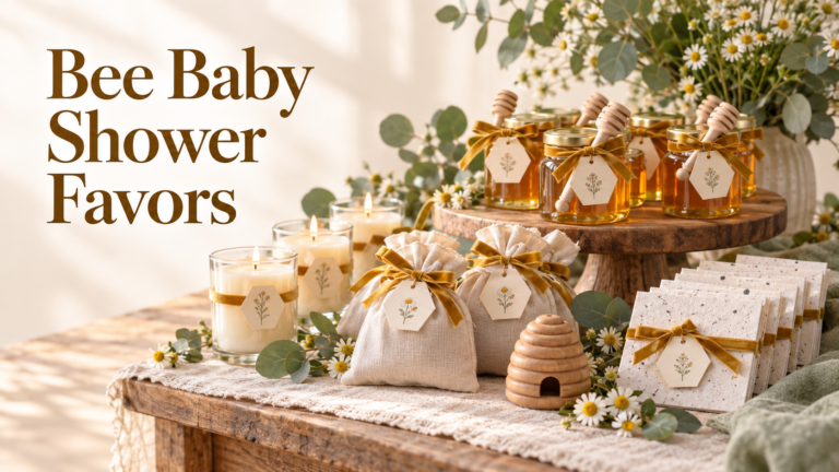 Bee Baby Shower Favors