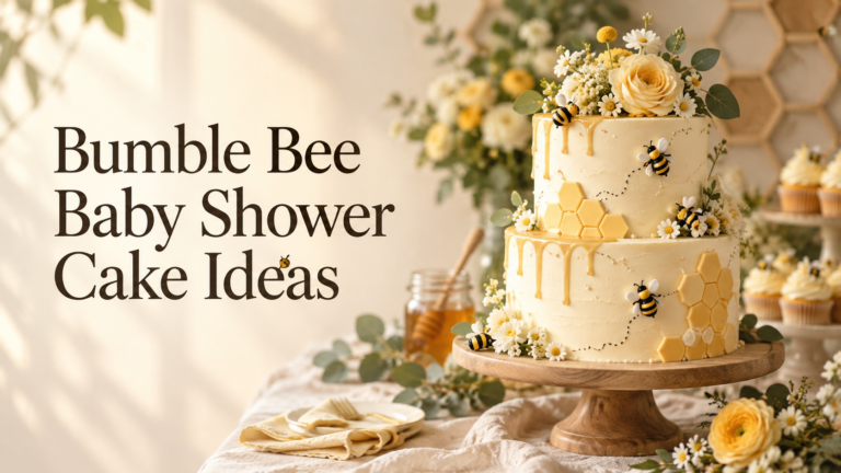 Bumble Bee Baby Shower Cake Ideas