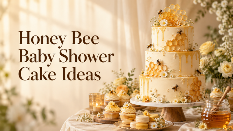 Honey Bee Baby Shower Cake Ideas