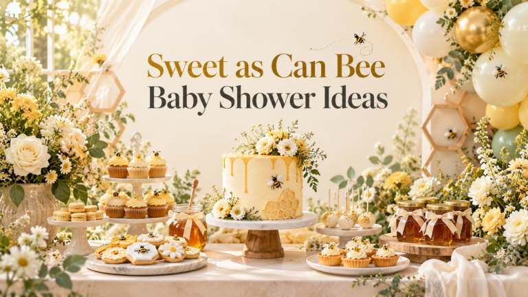 Sweet as Can Bee Baby Shower Ideas